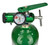 Lightning X CGA870 Oxygen Regulator with Barb Outlet, 0-15 LPM