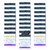 Lightning X Black Nitrile Gloves Pocket Pack Case of 25 Large