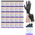 Lightning X Black Nitrile Gloves Pocket Pack Case of 25 Large