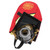 Lightning X Deluxe Fleece Lined SCBA Mask Bag | LXFB30 - Red