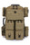 371-A TACTICAL TAN MEDICAL BACKPACK with POUCHES