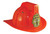 Kids Red Firefighting Helmet With Lights & Siren