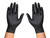 Lightning X EMS Black Nitrile Gloves - Large (50 pairs)