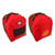 Lightning X LXFB70 Compact Boot Style Firefighter Turnout Gear Bag - Red