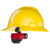 Firefighter Helmet Dual Flashlight Red XPP-5466R FORTEM