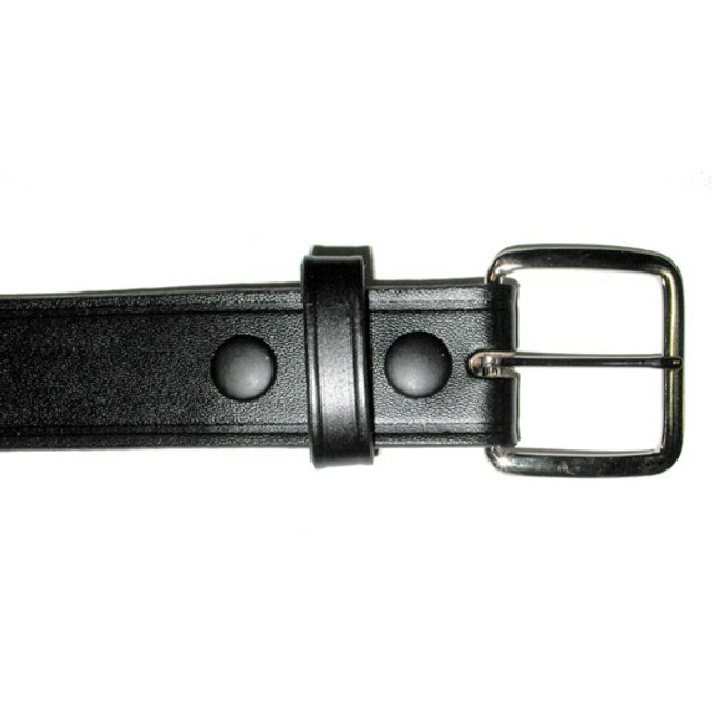 Boston Leather 1 1/2 Inch Off Duty Belt - 6606