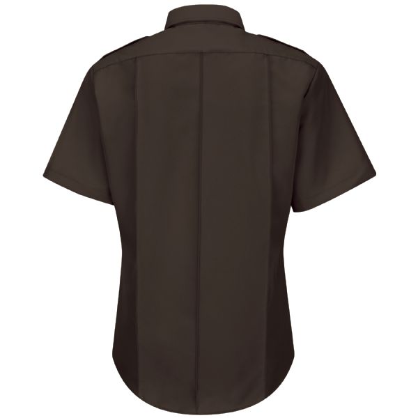 【COSYHARU】Ruite Two-Pocket Short Sleeve Shirt two stripe collar short sleeved T-shirt - COSYHARU | 60