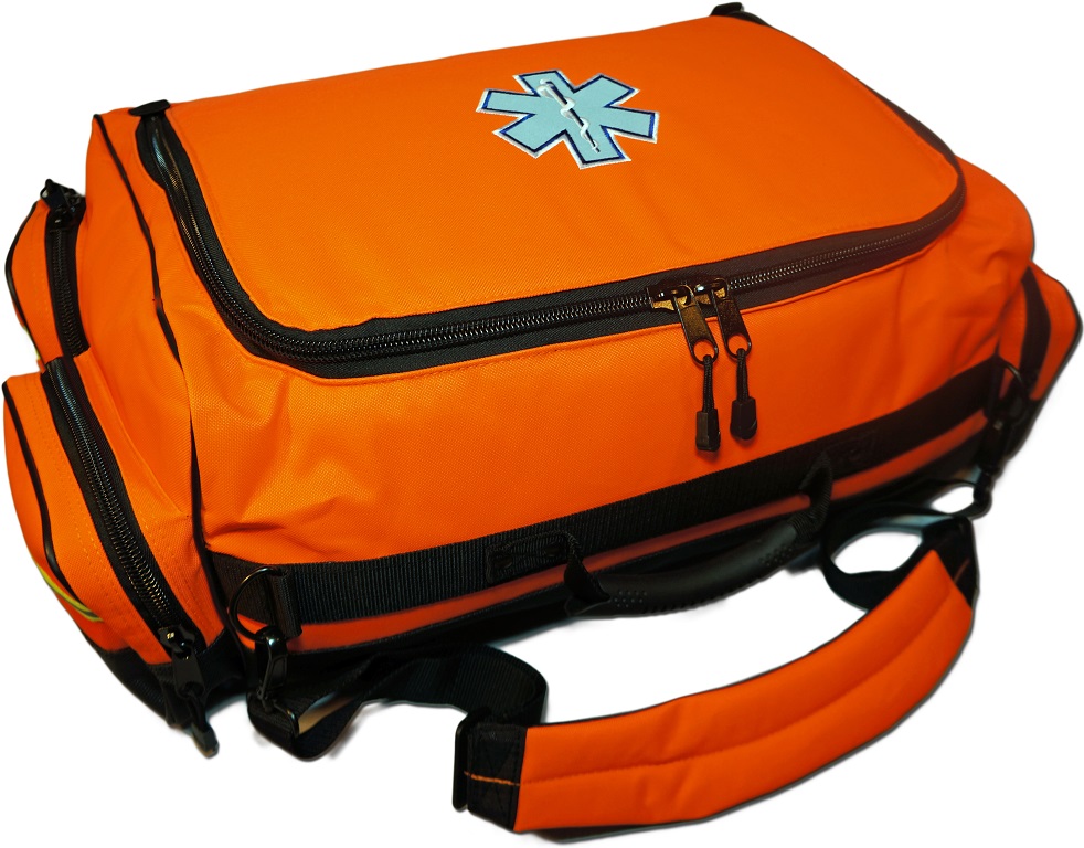 Premium Oxygen Trauma Bag w/ Removable Cylinder Compartment & Waterproof  Bottom