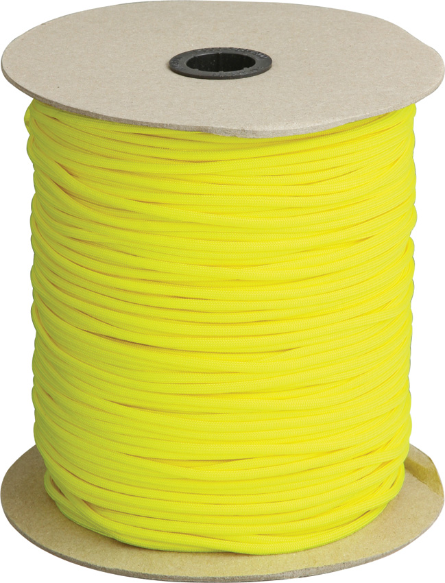 550 Paracord 1000 Ft - Yellow