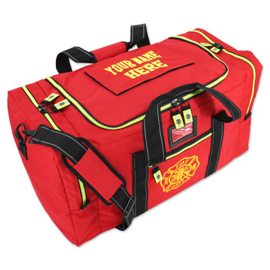 Red Fire Gear Bag - LXFB40-R Firefighter Turn Out Gear Bag