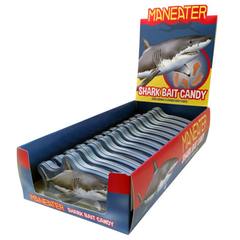 Maneater Shark Tins 1 Ounce 12 Count Mad Al Candy