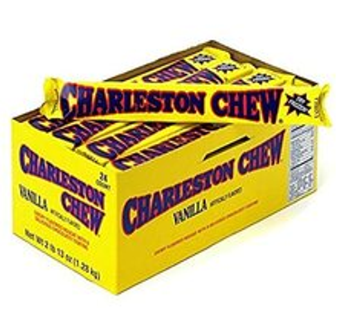 Charleston Chew Vanilla Count Good 1.88 Ounce 24 Count