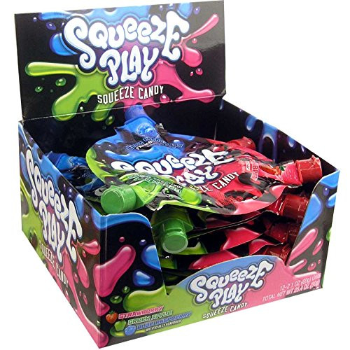 Icee Sour Squeeze Candy 21 Ounce 12 Count 4035