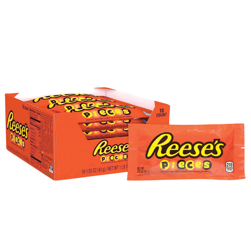 Reese's Pieces Count Good 1.53 Ounce 18 Count