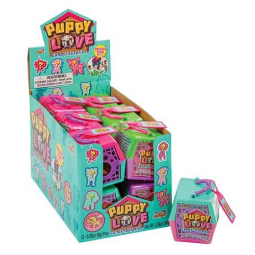 Puppy Love Candy w/ Toy Surprise 0.28 Ounce 12 Count