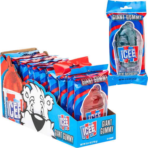 Icee Giant Gummy 2.1 Ounce 12 Count