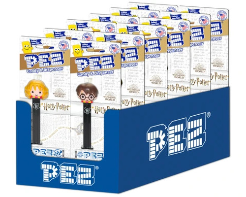 Pez Harry Potter Blister Card 0.87 Ounce 12 Count