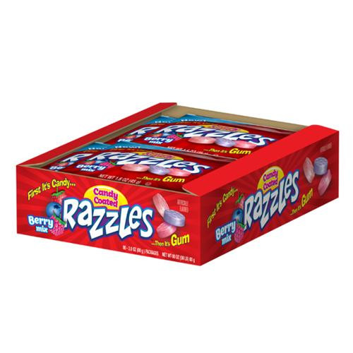 Razzles Berry Mix 1.6 Ounce 24 Count