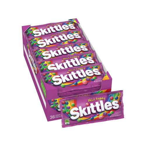 Skittles Wild Berry Count Good 2.17 Ounce 36 Count