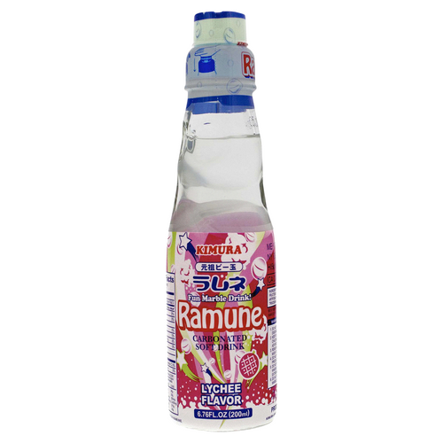 Ramune Soda Lychee 6.76 Ounce 30 Count