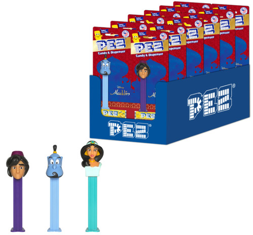 Pez Aladdin Assortment Blister Card 0.87 Ounce 12 Count