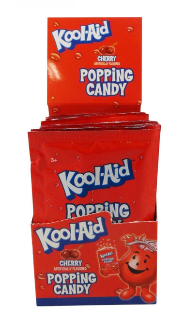 Kool-Aid Popping Candy Cherry 0.33 Ounce 20 Count