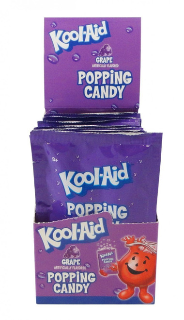 Kool-Aid Popping Candy Grape 0.33 Ounce 20 Count