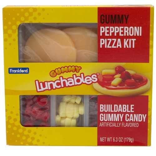 Kraft Lunchable Pizza Kit Gummy Candy 6.3 Ounce 10 Count