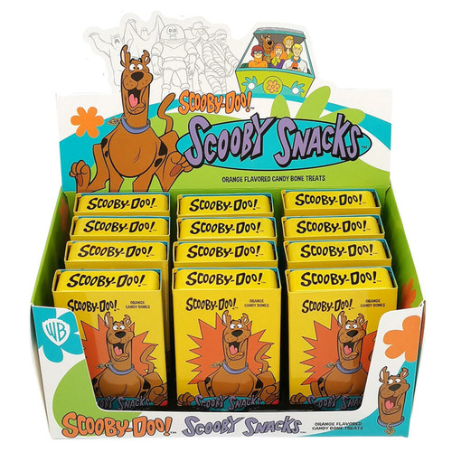 Scooby-Doo Scooby Snacks Slider Tin 1.2 Ounce 12 Count