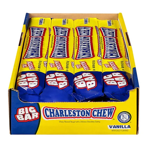 Charleston Chew Vanilla Big Bar Count Good 4 Ounce 16 Count