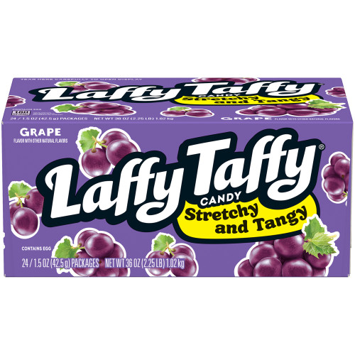 Laffy Taffy Grape 1.5 Ounce 24 Count