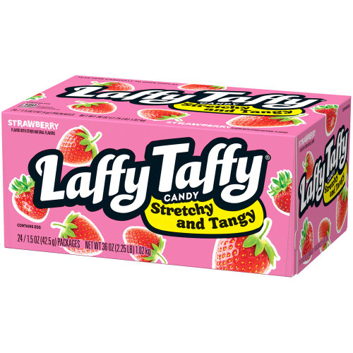 Laffy Taffy Strawberry 1.5 Ounce 24 Count