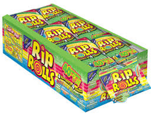 Rip Rolls Rainbow Reaction 1.5 Ounce 24 Count