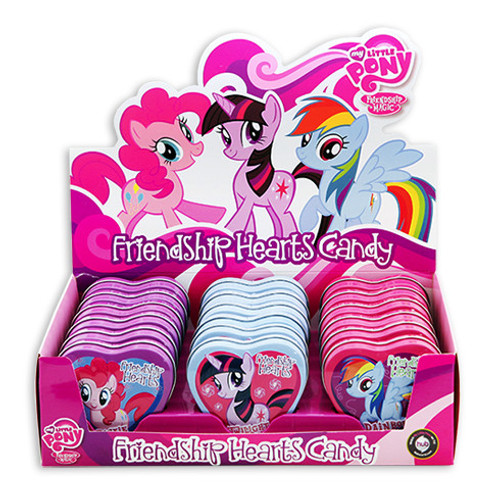 My Little Pony Friendship Hearts Candy 1 Ounce 18 Count
