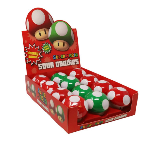 Super Mario Mushroom Sours 1 Ounce 12 Count