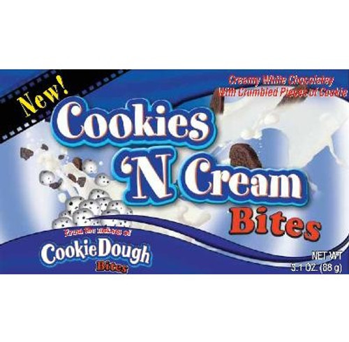 Cookies & Cream Bites 3.1 Ounce 12 Count Theater Box