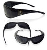 Front view of US Army Sunglasses in black