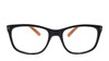Black and Beige Tone Wayfarer with Spring Hinges