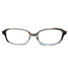 High Magnification Brown Plastic Reading Glasses with Basic Hinge