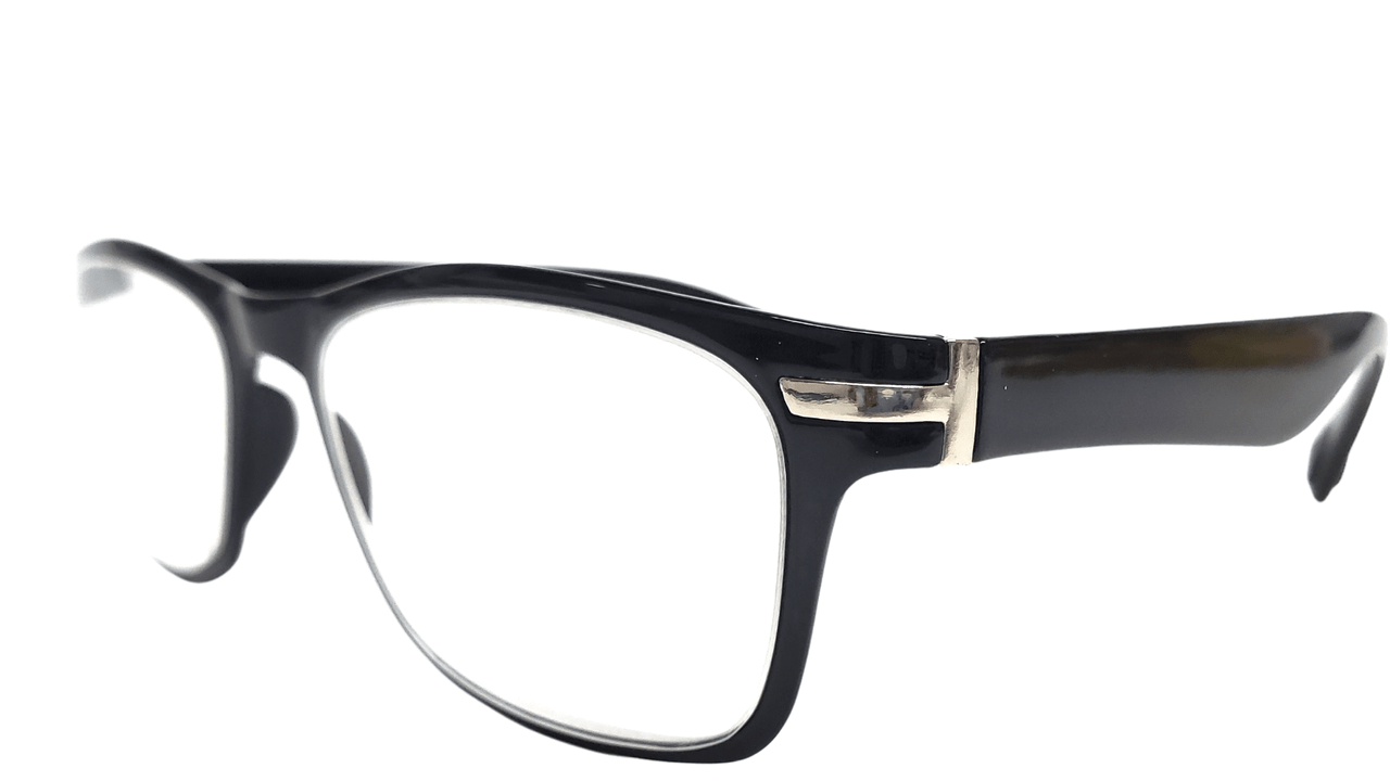 Sleek Italian Reading Glasses in Brown