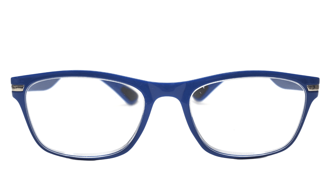 Sleek Italian Reading Glasses in Blue