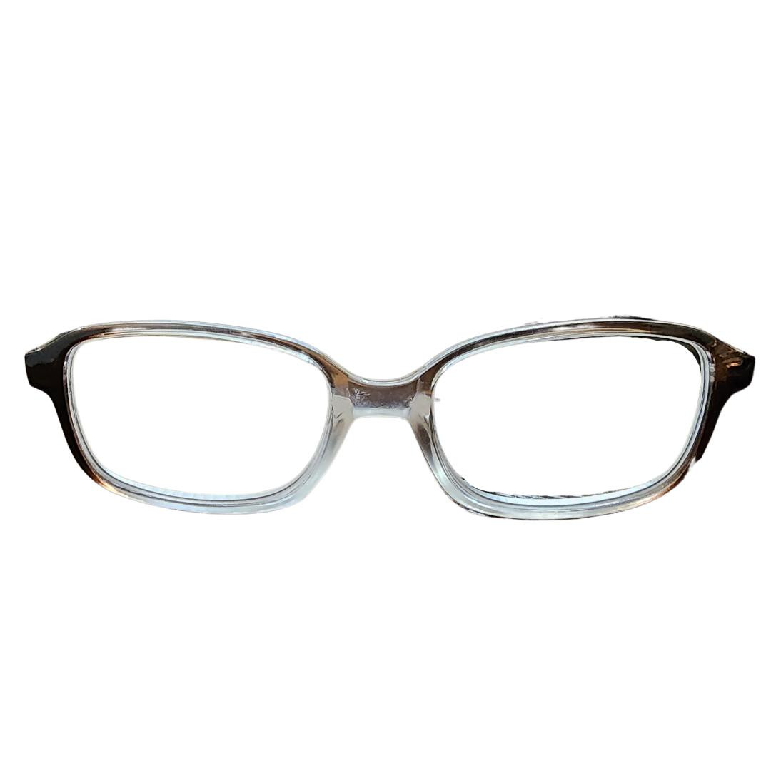 High Magnification Brown Plastic Reading Glasses with Basic Hinge