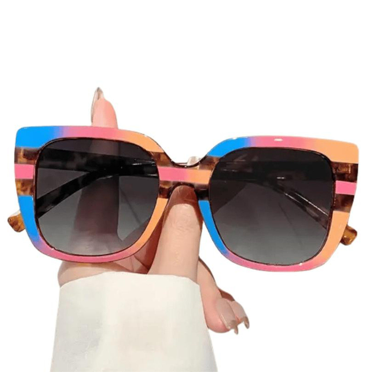 Large Square Fashion Sunglasses