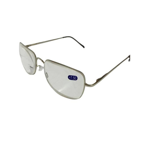 Metal High Power +8.00 Reading Glasses