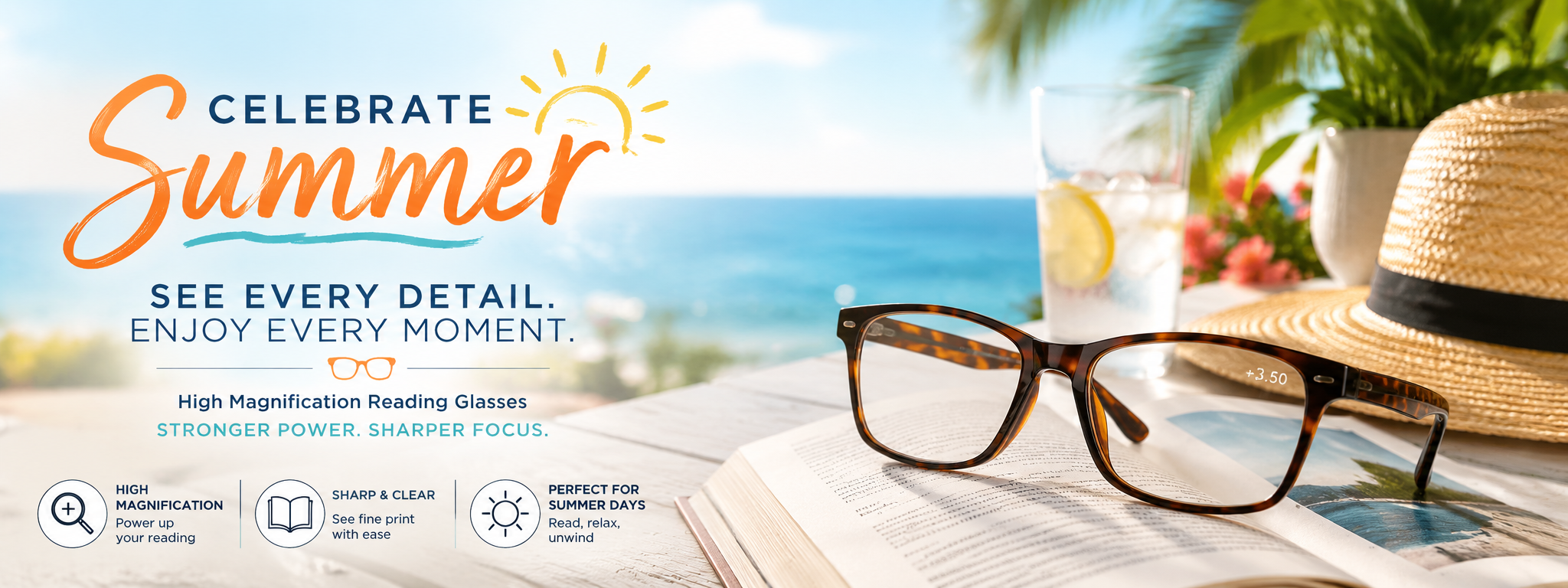 the leader in hIgh magnification reading glasses