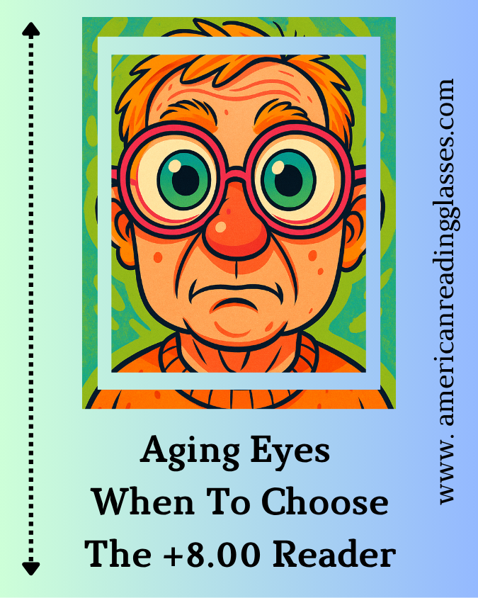 How +8.00 Readers Help Aging Eyes