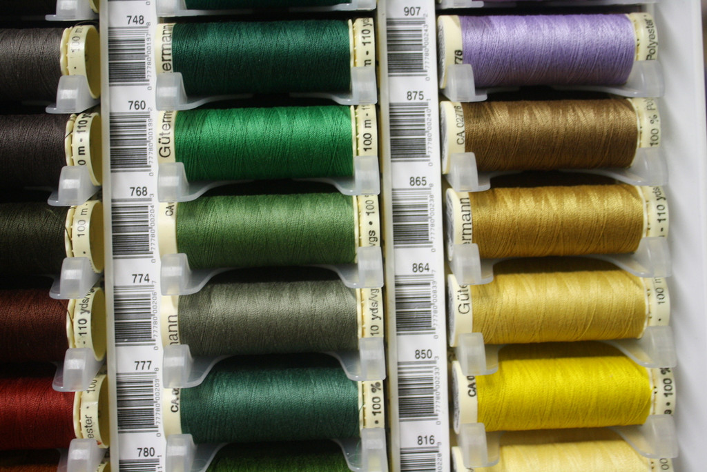 Dark Goldenrod #864 Polyester Thread - 100m