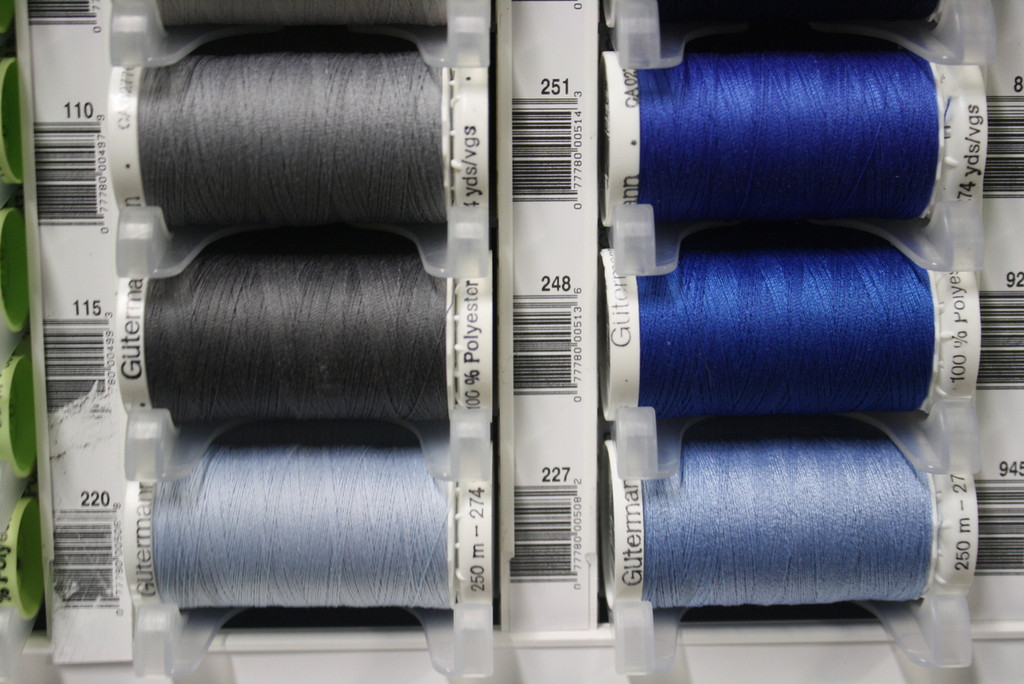 Electric Blue #248 Polyester Thread - 250m
