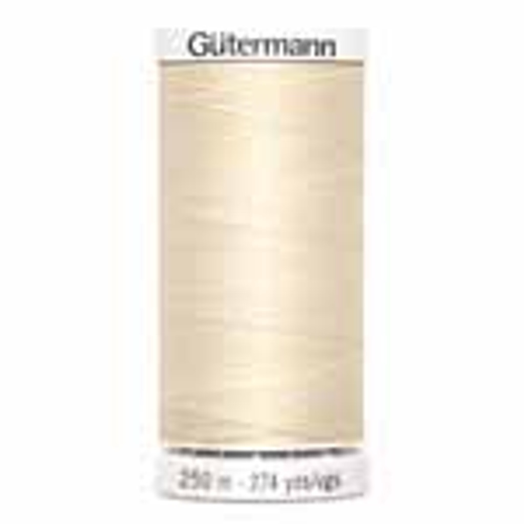 Ivory #800 Polyester Thread - 250m