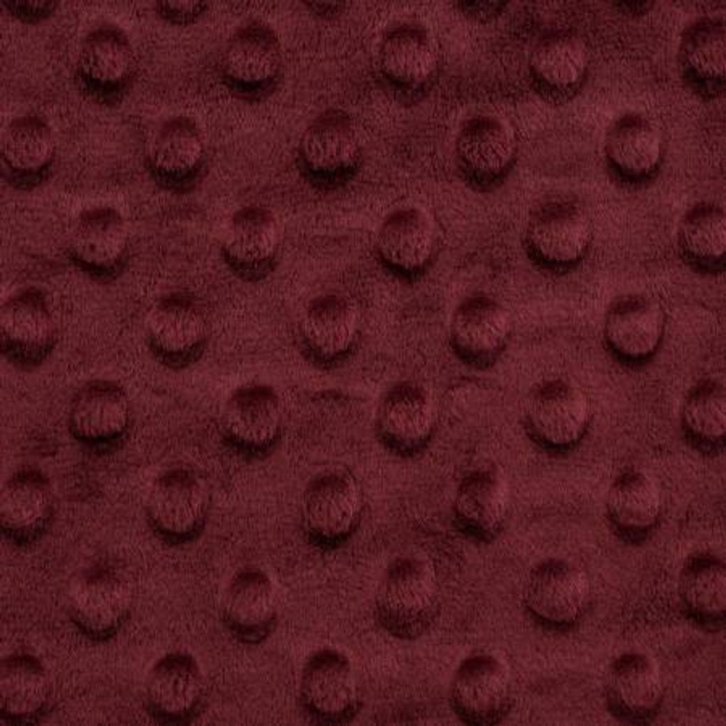 Merlot Dimple - Shannon Fabrics Cuddle Minky